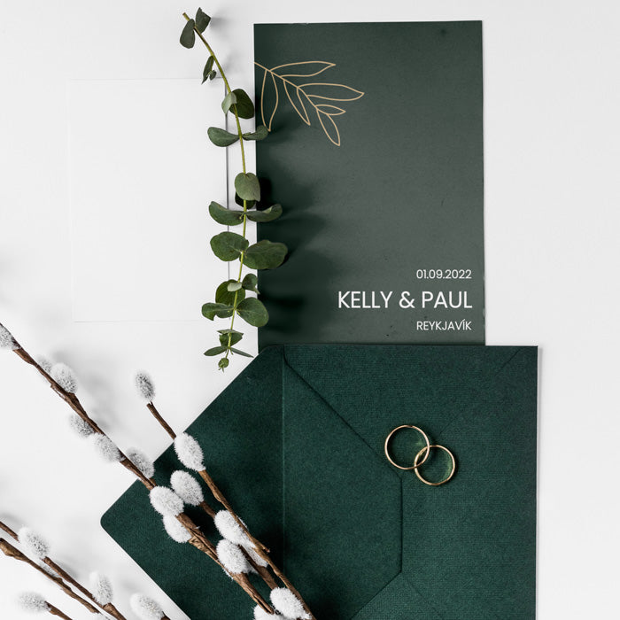 Olive ∙ Wedding Invitation - Bergmann Studio